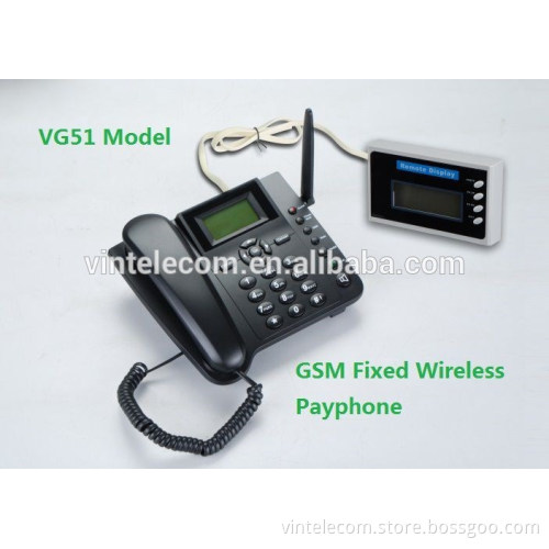 GSM Fixed Wireless Payphone / pay phone project to operator